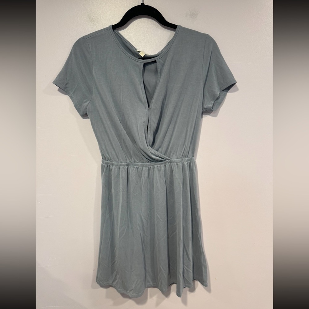 Dusky blue Charming Charlie dress